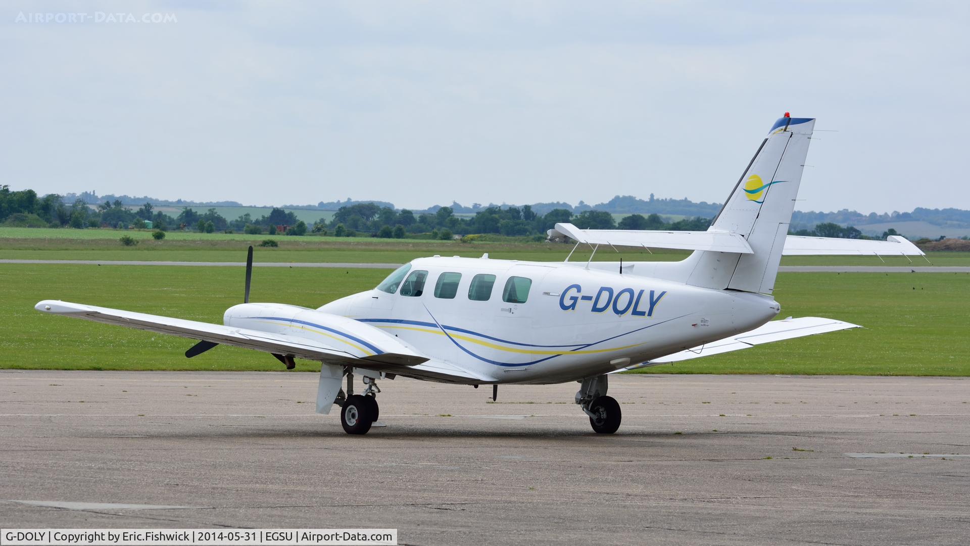 G-DOLY, 1982 Cessna T303 Crusader C/N T303-00107, 1. G-DOLY visiting Duxford Airfield.