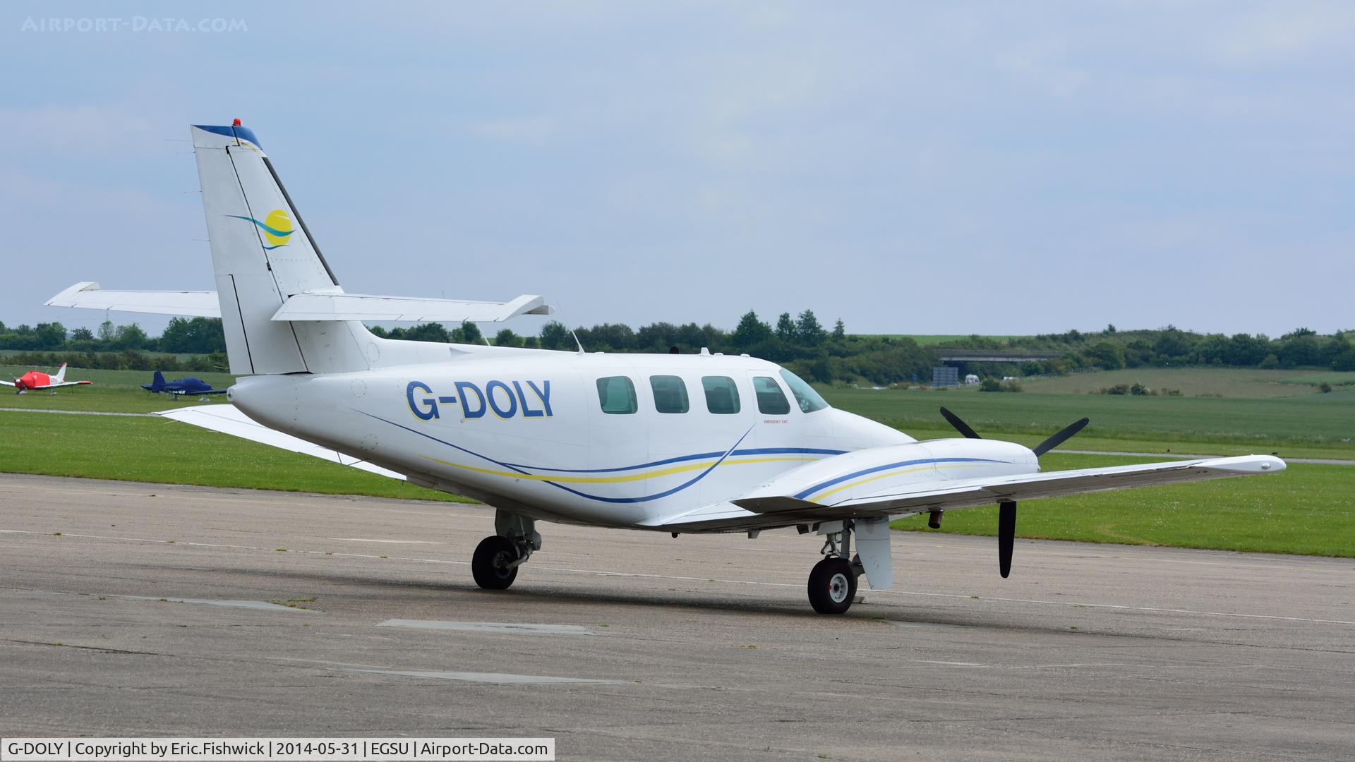 G-DOLY, 1982 Cessna T303 Crusader C/N T303-00107, 2. G-DOLY visiting Duxford Airfield.