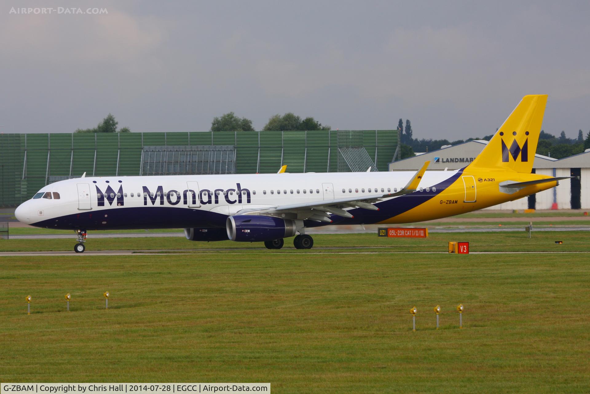 G-ZBAM, 2014 Airbus A321-231 C/N 6059, Monarch