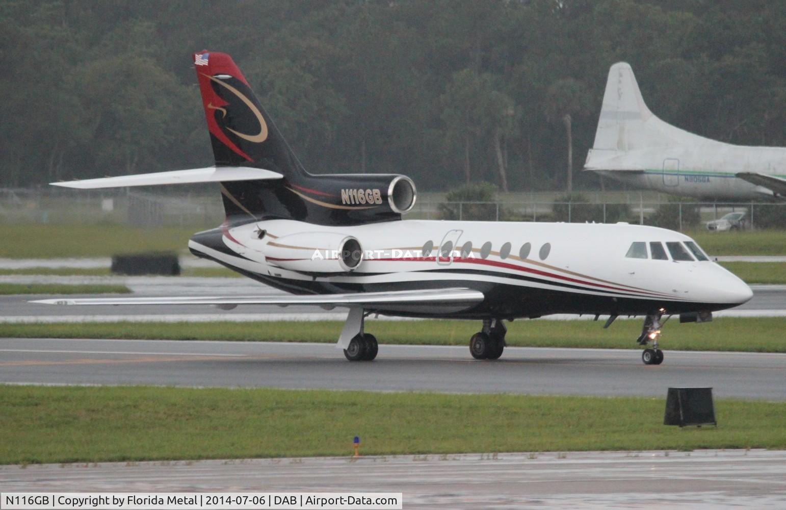 N116GB, 1987 Dassault Falcon 50 C/N 182, Greg Biffle NASCAR Driver Falcon 50