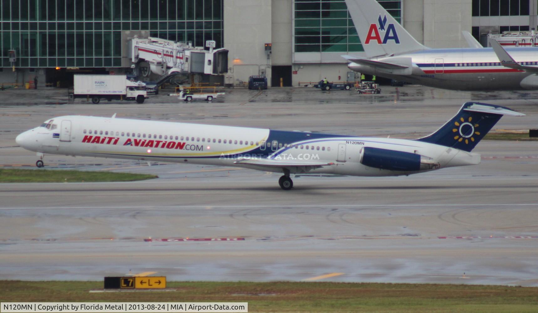 N120MN, 1992 McDonnell Douglas MD-83 C/N 53120, Haiti Aviation MD-83