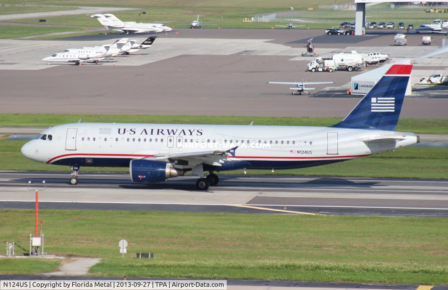N124US, 2000 Airbus A320-214 C/N 1314, US Airways A320