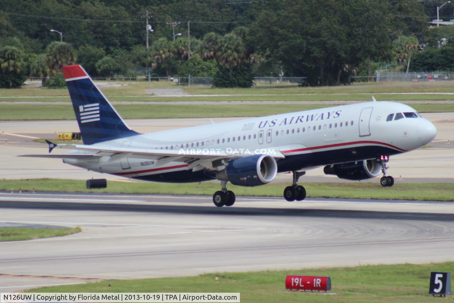 N126UW, 2009 Airbus A320-214 C/N 4149, US Airways A320