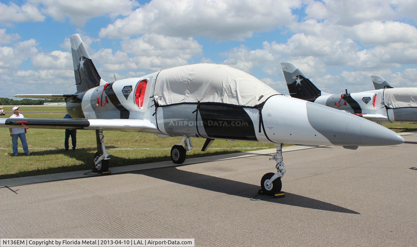 N136EM, 1984 Aero L-39C Albatros C/N 432917, Black Diamonds L-39