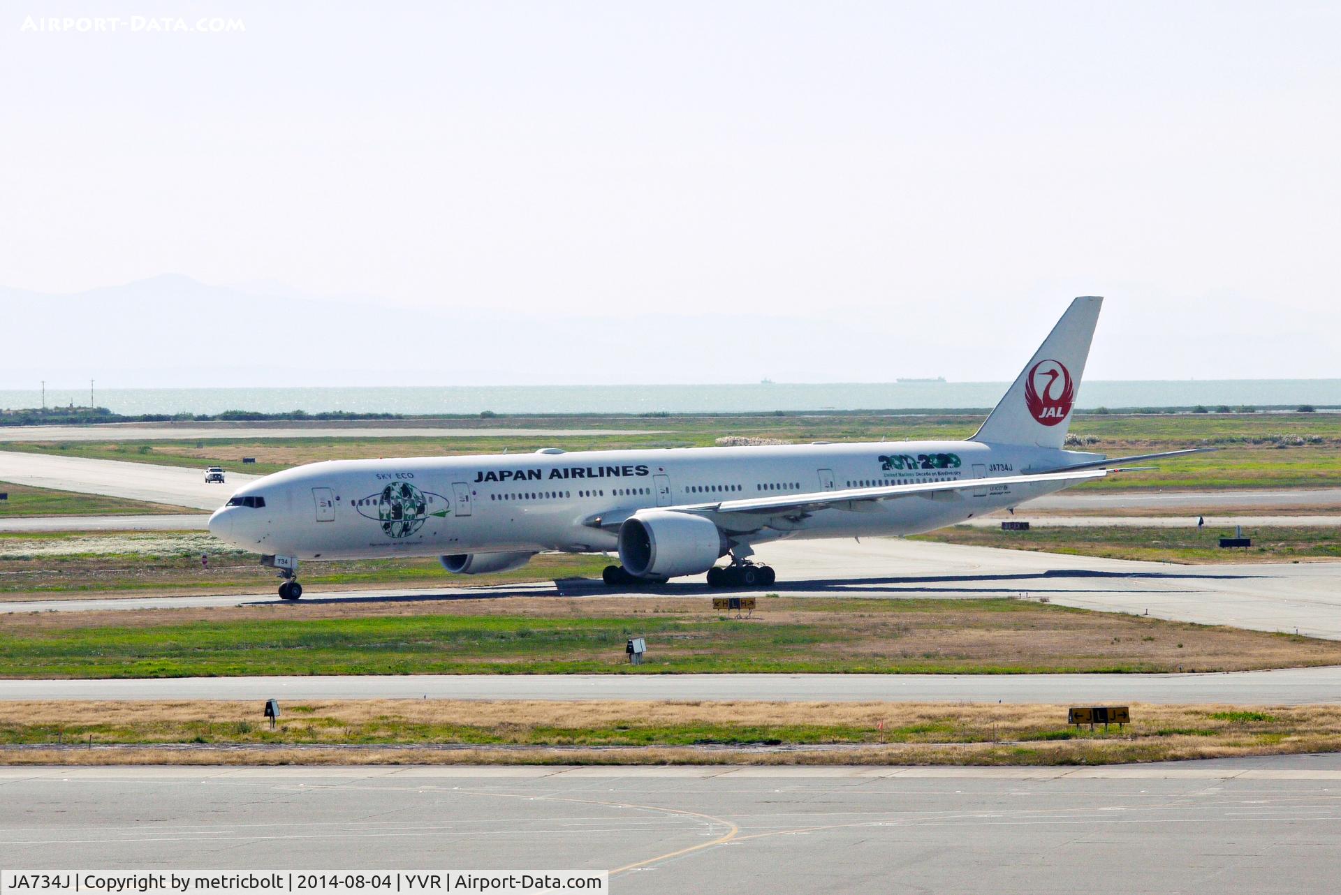 JA734J, 2005 Boeing 777-346/ER C/N 32433, SKY ECO  Harmony with Nature