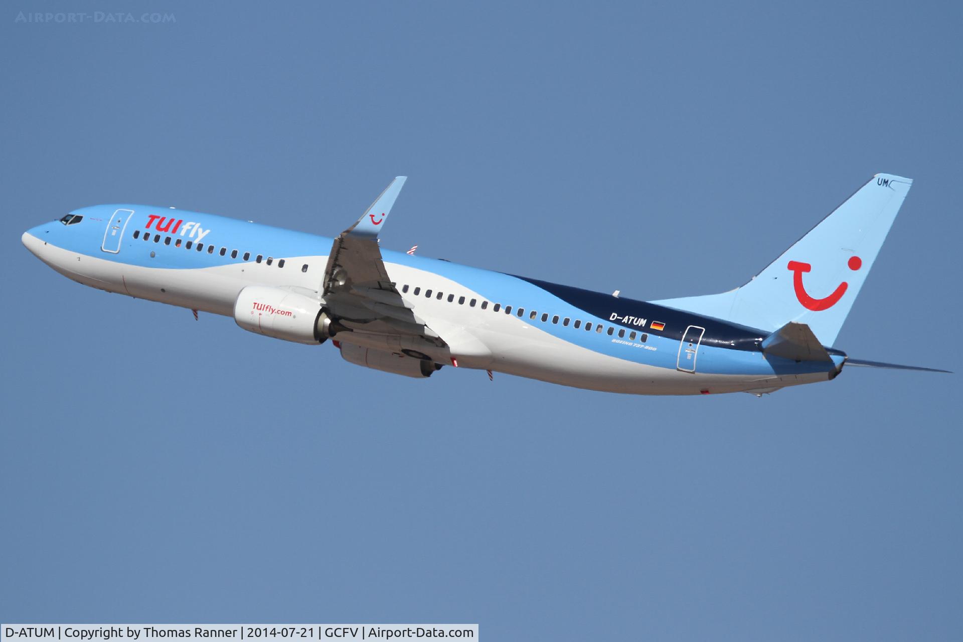 D-ATUM, 2014 Boeing 737-8K5 C/N 37240, TUIFly B737