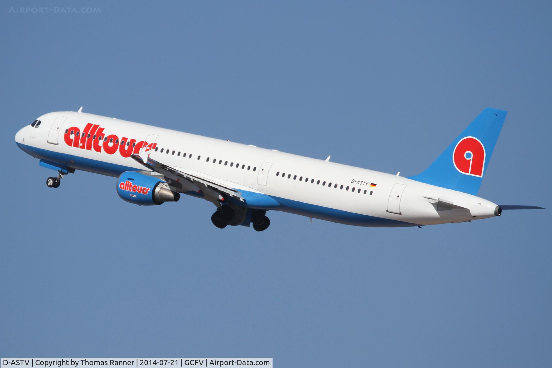 D-ASTV, 1999 Airbus A321-211 C/N 995, Alltours A321