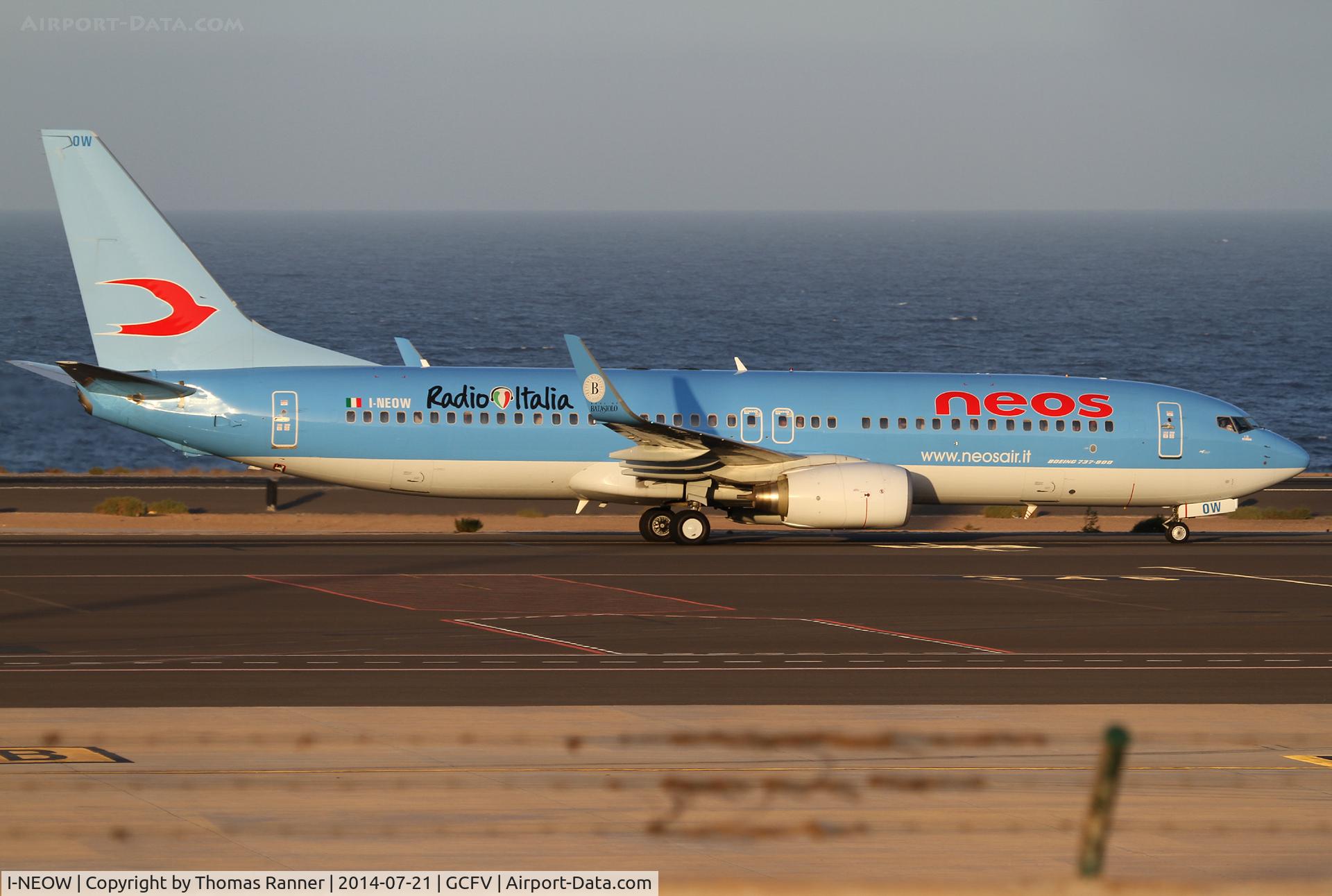 I-NEOW, 2007 Boeing 737-86N C/N 32685, Neos B737