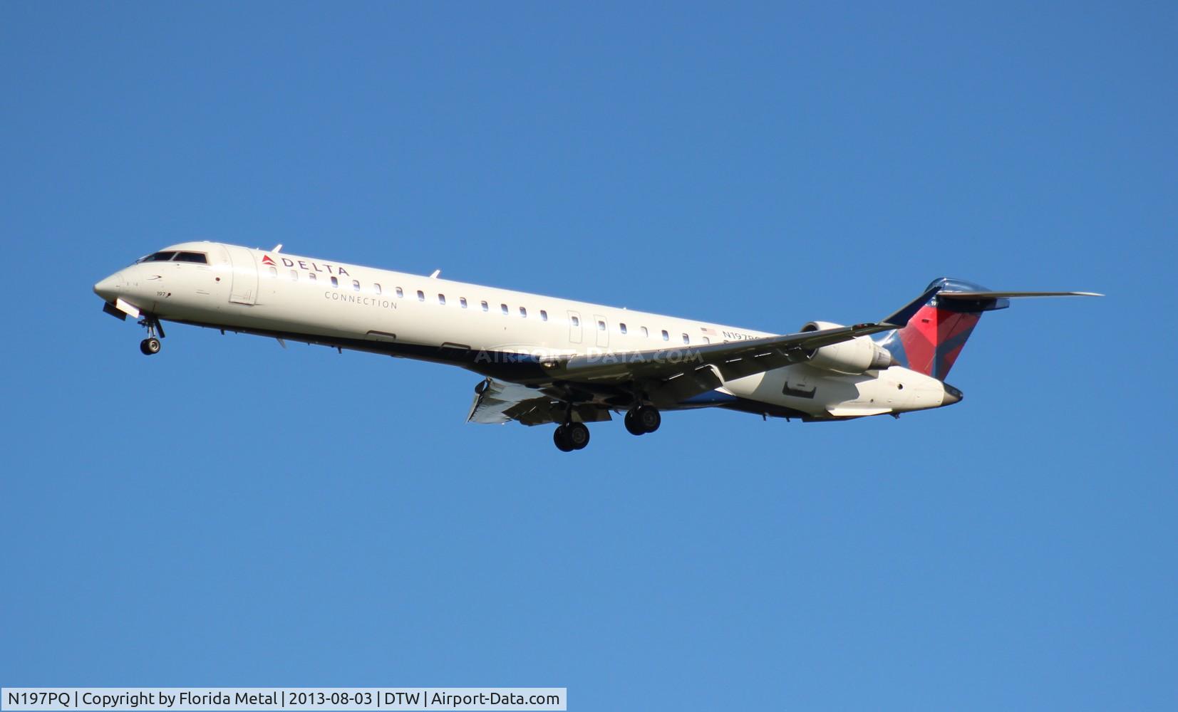 N197PQ, 2008 Bombardier CRJ-900ER (CL-600-2D24) C/N 15197, Delta Connection CRJ-900