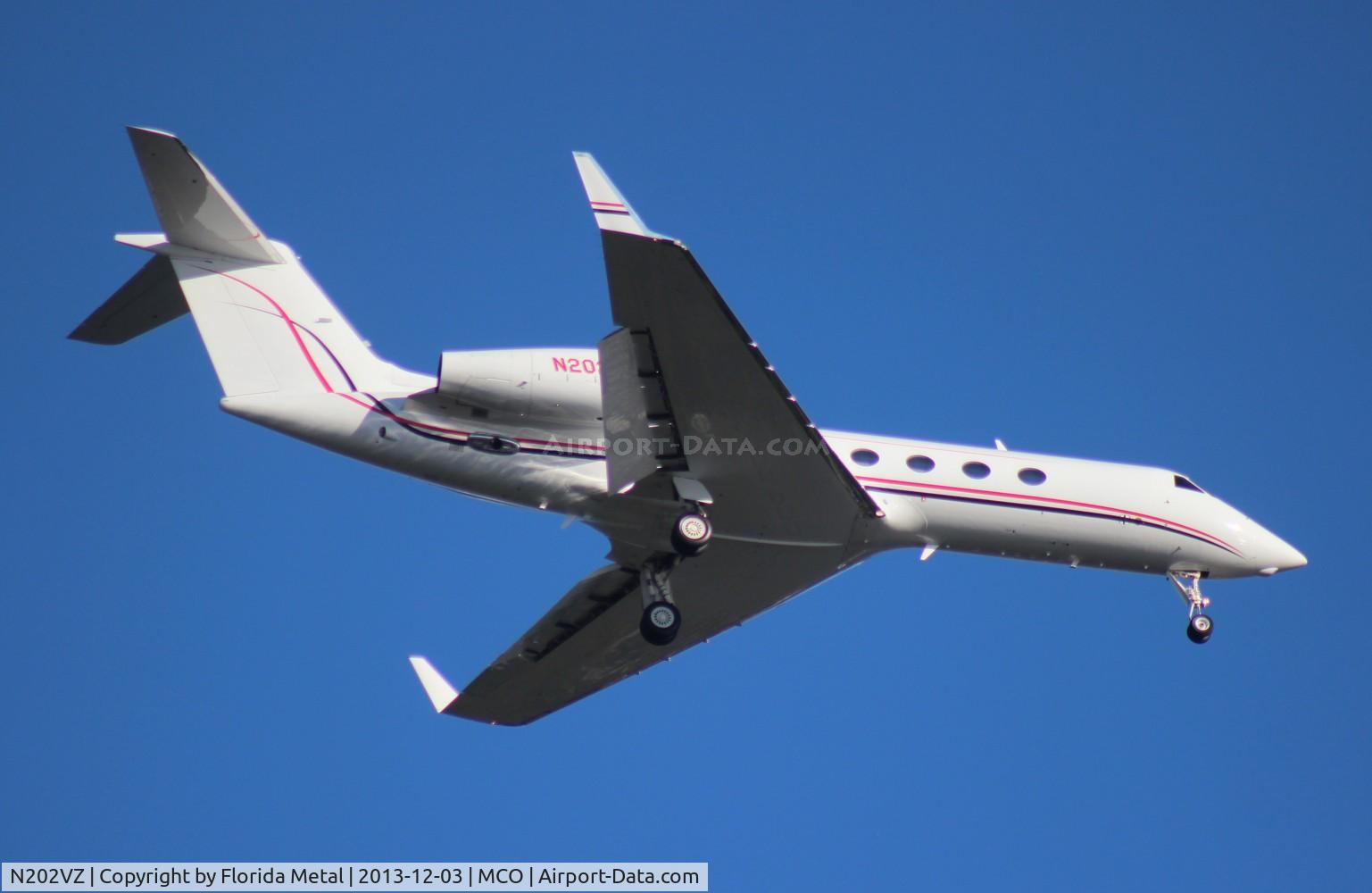 N202VZ, Gulfstream Aerospace GIV-X (G450) C/N 4158, Gulfstream 450