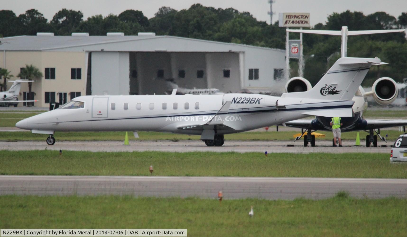 N229BK, 2002 Learjet 45 C/N 198, NASCAR Driver #22 Brad Keselowski Lear 45