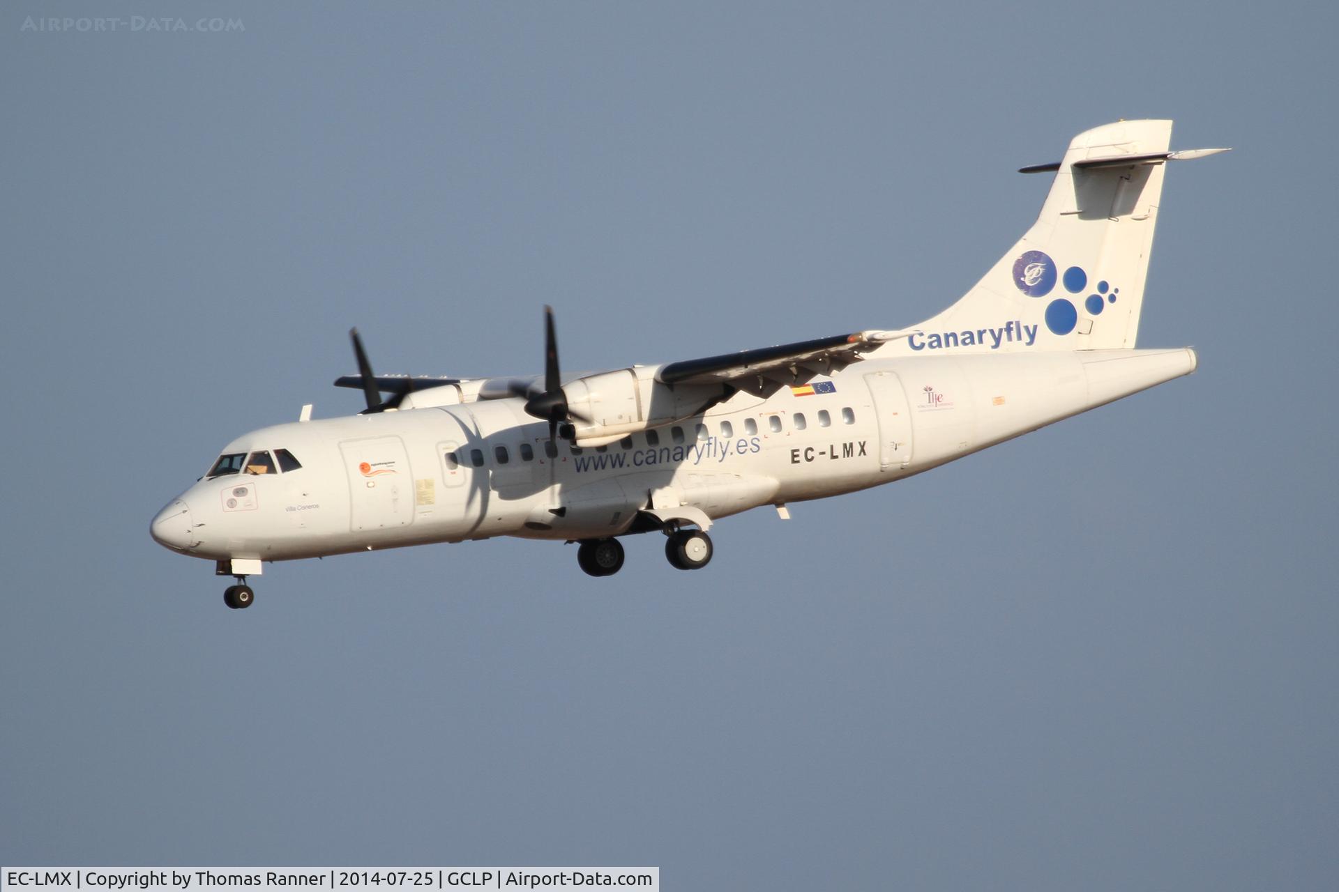 EC-LMX, 1988 ATR 42-320 C/N 115, Canaryfly ATR42