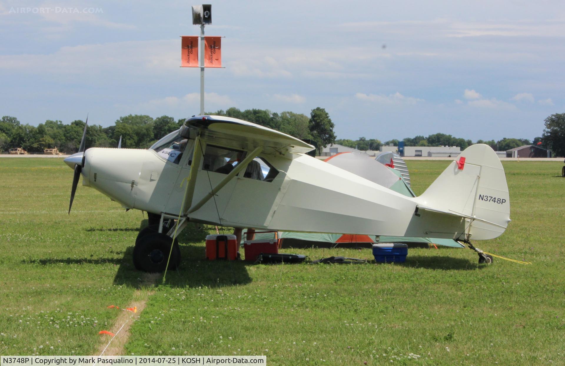 N3748P, 1955 Piper PA-22-150 C/N 22-3468, Piper PA-22-150
