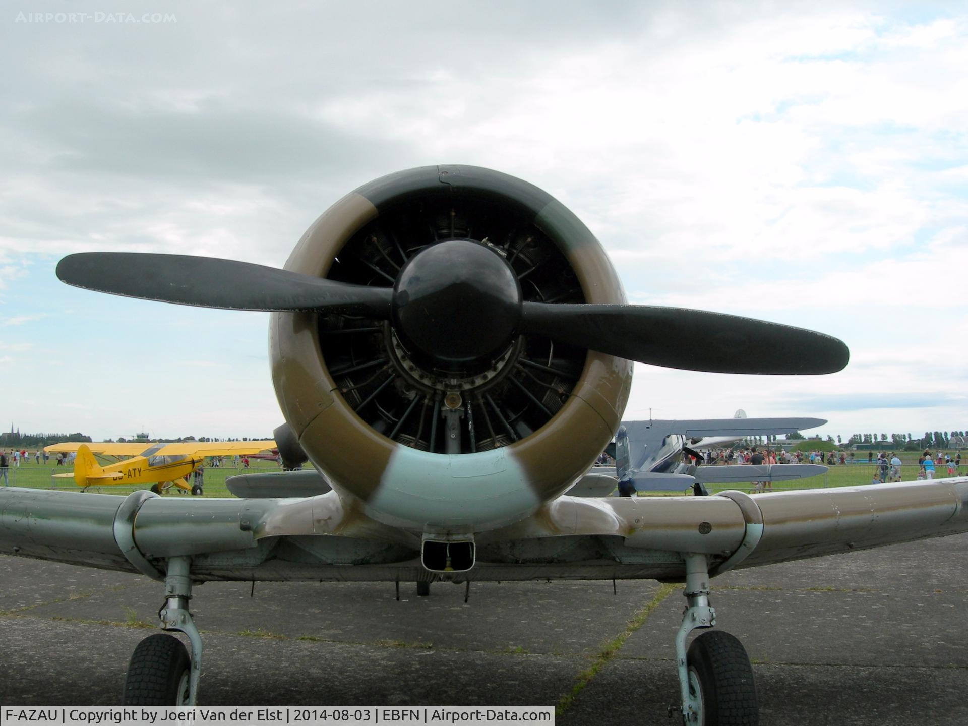 F-AZAU, 1951 North American T-6G Texan C/N 182-800, Fly-in Koksijde 2014
