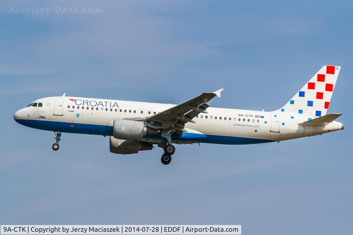 9A-CTK, 2000 Airbus A320-214 C/N 1237, Airbus A320-214