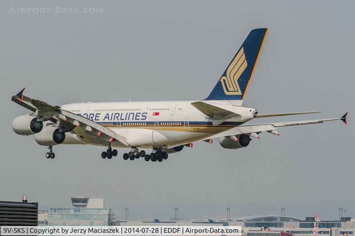 9V-SKS, 2012 Airbus A380-841 C/N 085, Airbus A380-841