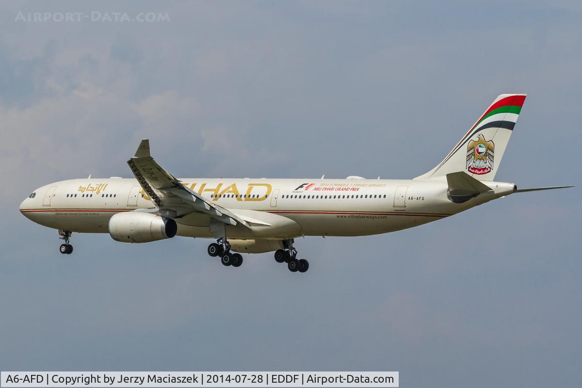 A6-AFD, 2011 Airbus A330-343X C/N 1205, Airbus A330-343X