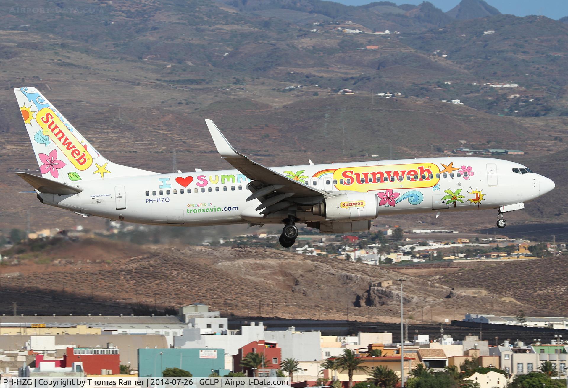 PH-HZG, 2000 Boeing 737-8K2 C/N 28379, Transavia B737