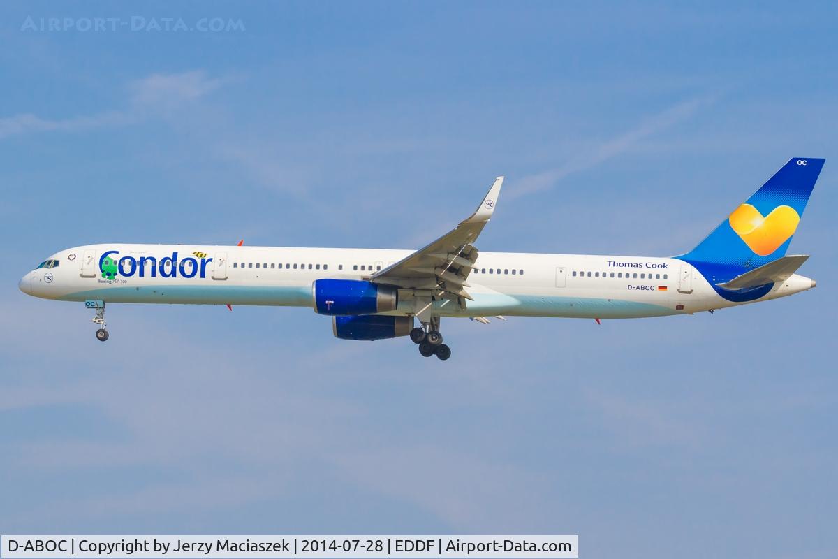 D-ABOC, 1998 Boeing 757-330 C/N 29015, Boeing 757-330