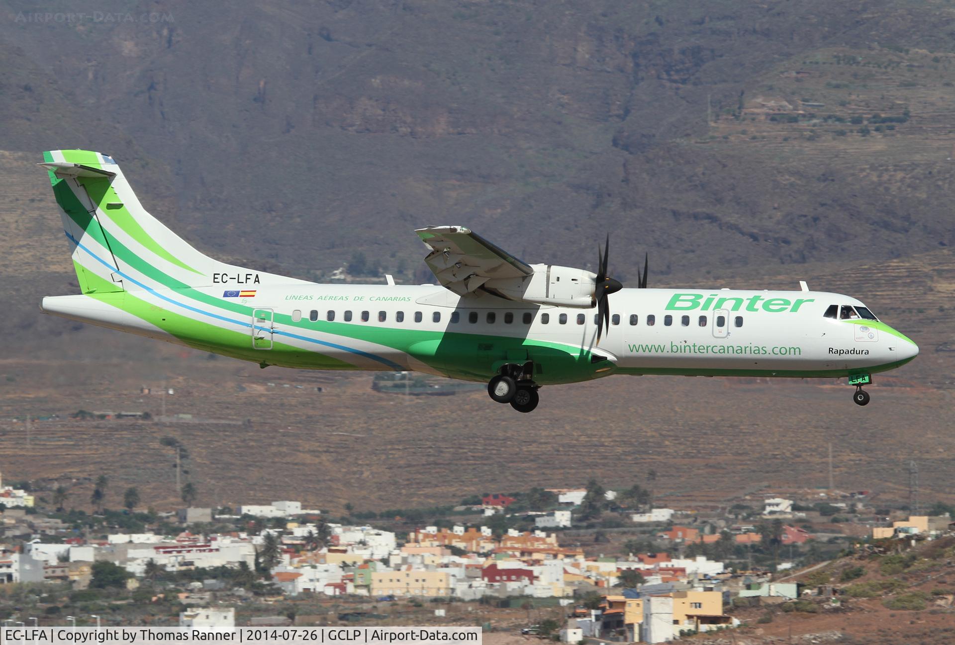 EC-LFA, 2010 ATR 72-212A C/N 902, Binter ATR72