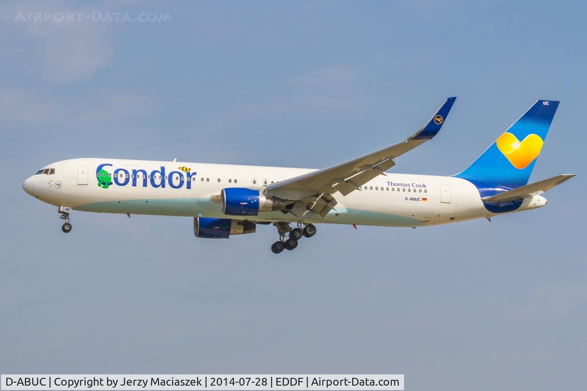D-ABUC, 1992 Boeing 767-330/ER C/N 26992, Boeing 767-330 (ER),