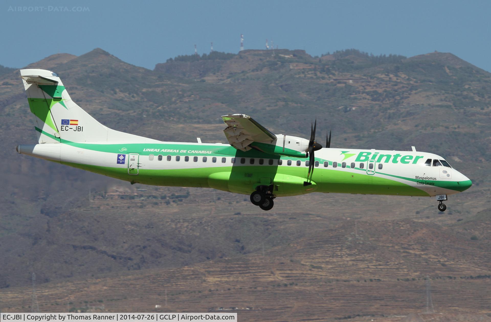 EC-JBI, 2004 ATR 72-212 C/N 713, Binter ATR72
