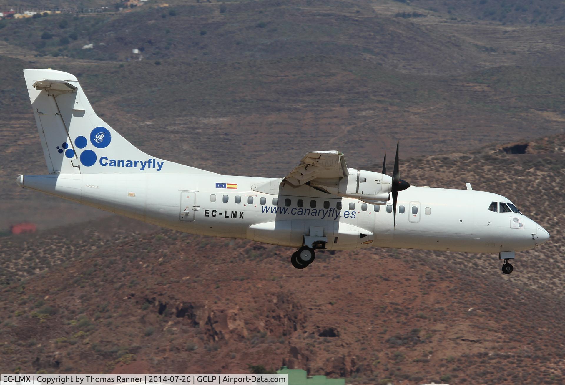EC-LMX, 1988 ATR 42-320 C/N 115, Canaryfly ATR42