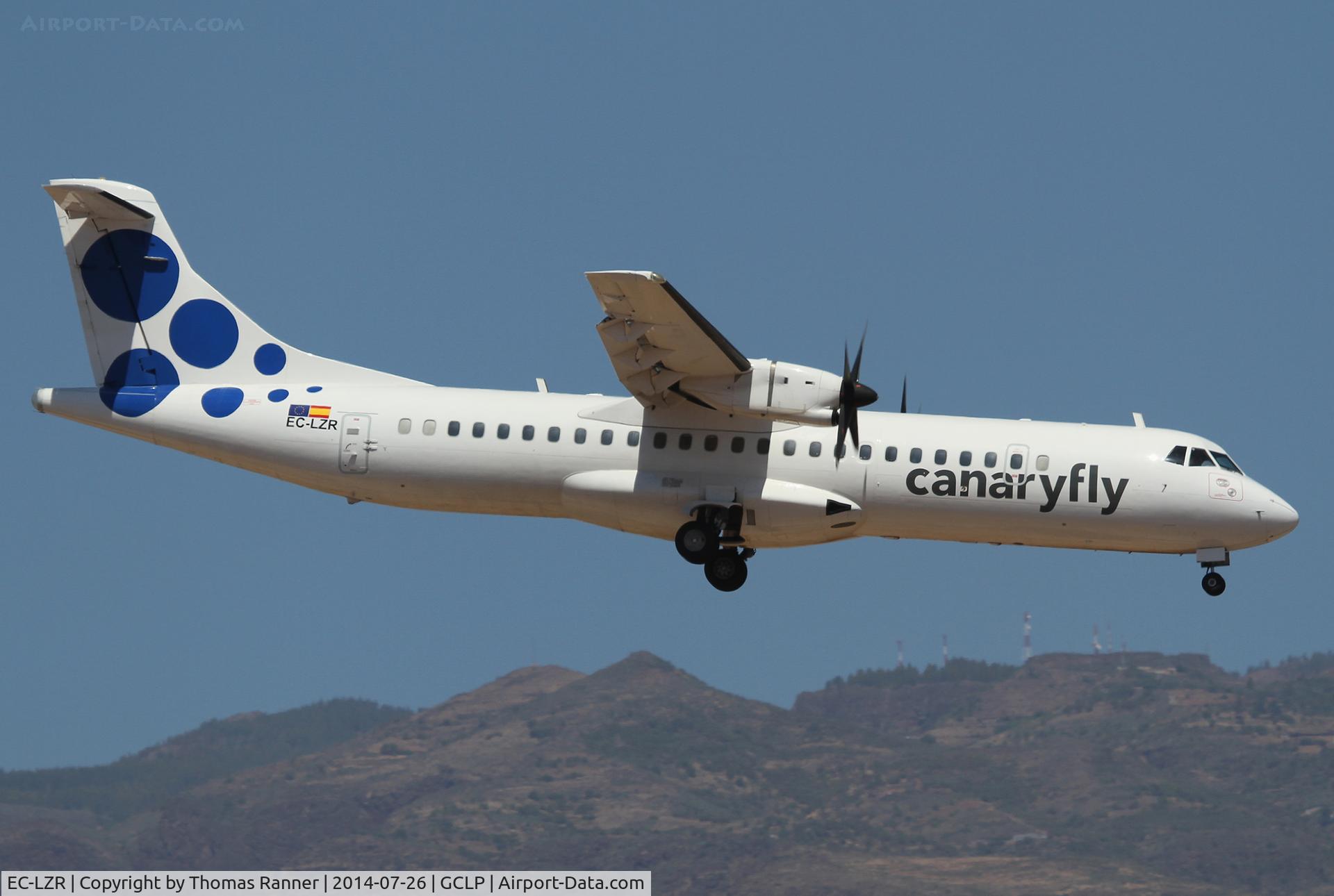 EC-LZR, 1995 ATR 72-202 C/N 441, Canaryfly ATR72