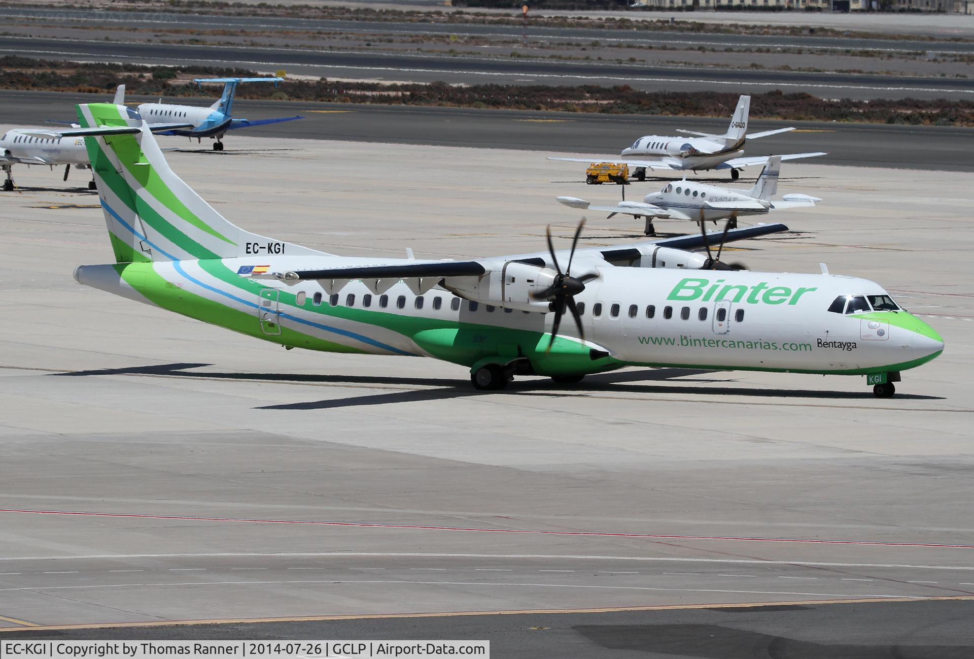 EC-KGI, 2007 ATR 72-212A C/N 752, Binter ATR72