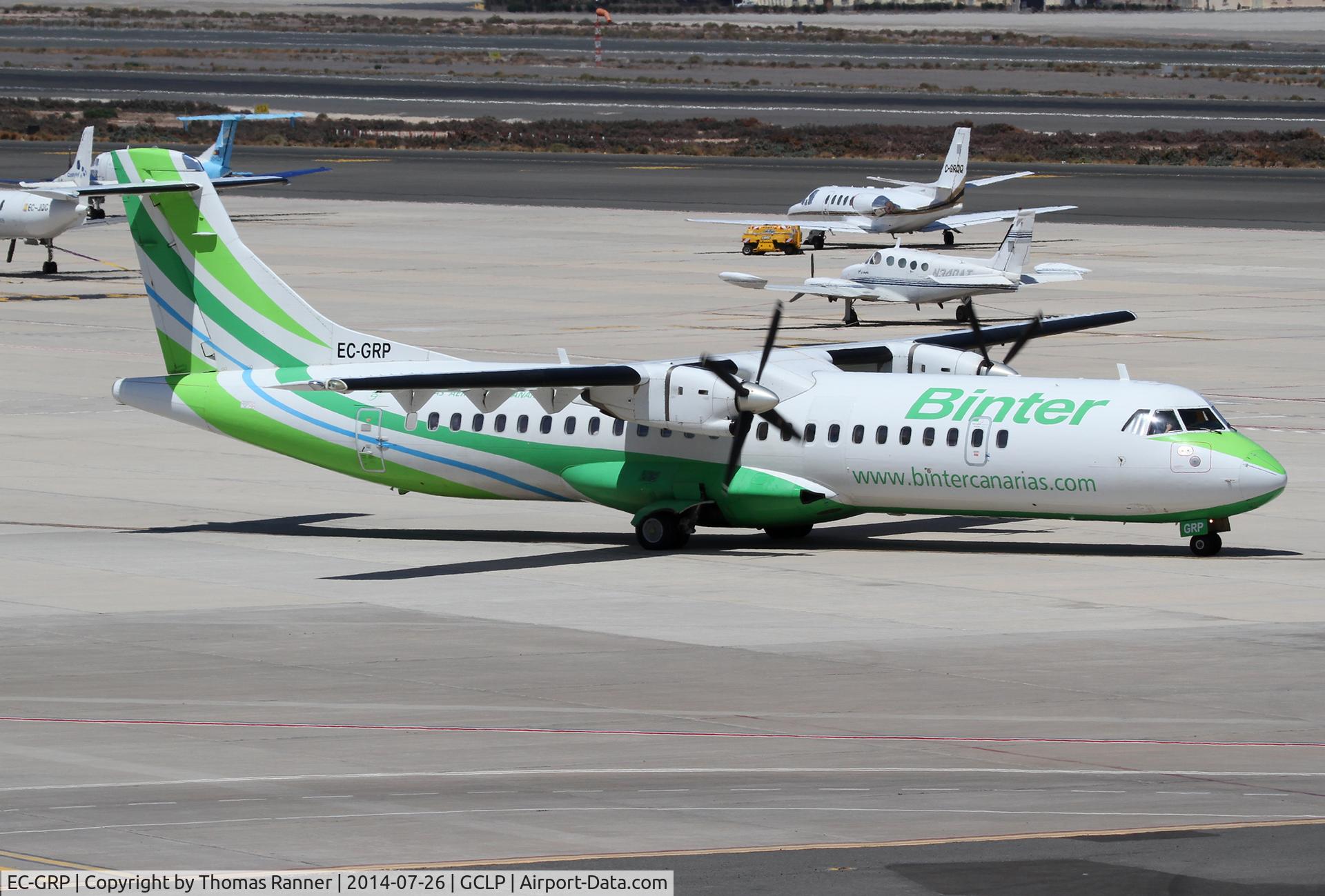 EC-GRP, 1996 ATR 72-202 C/N 488, Binter ATR72
