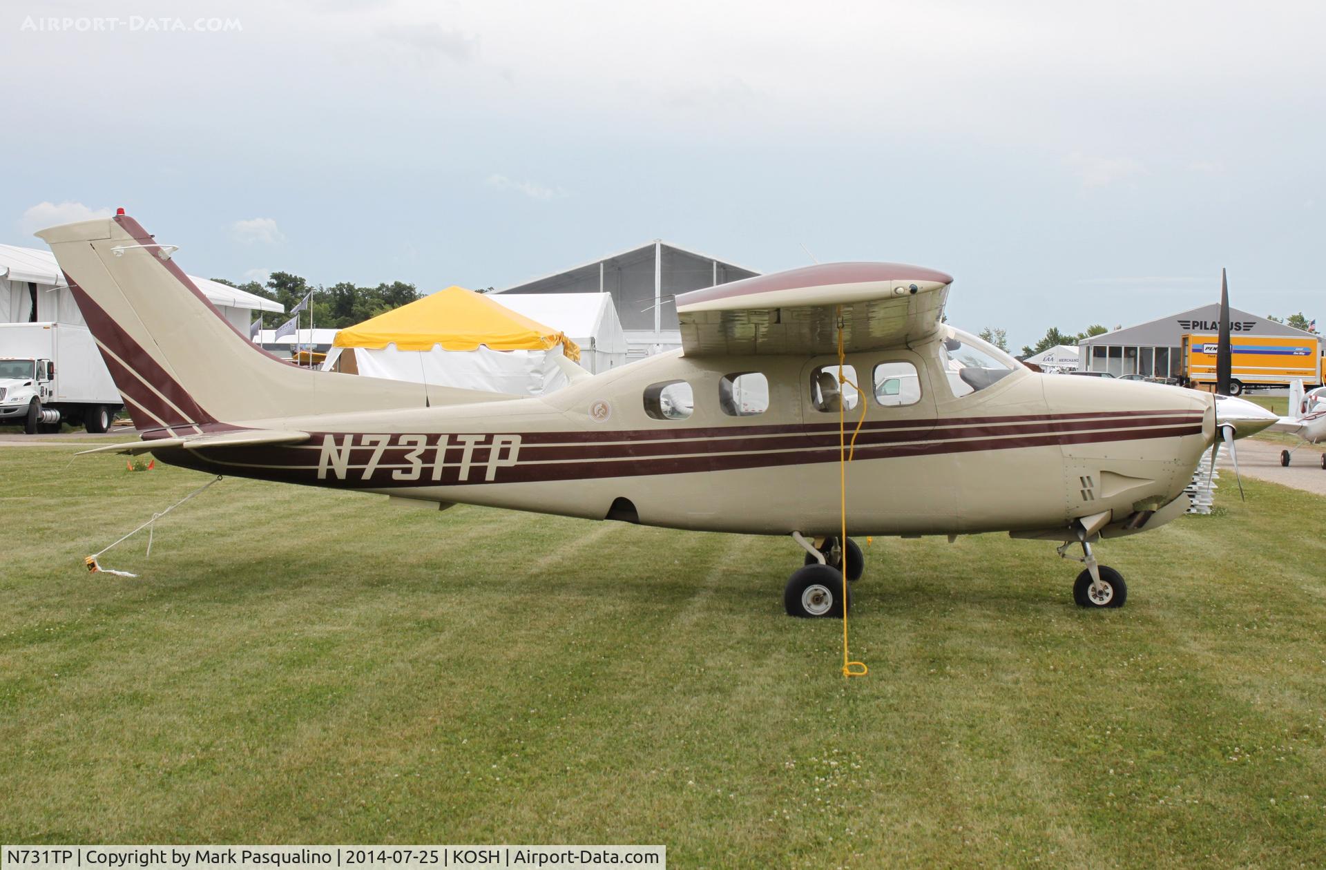 N731TP, 1980 Cessna P210N Pressurised Centurion C/N P21000546, Cessna P210N
