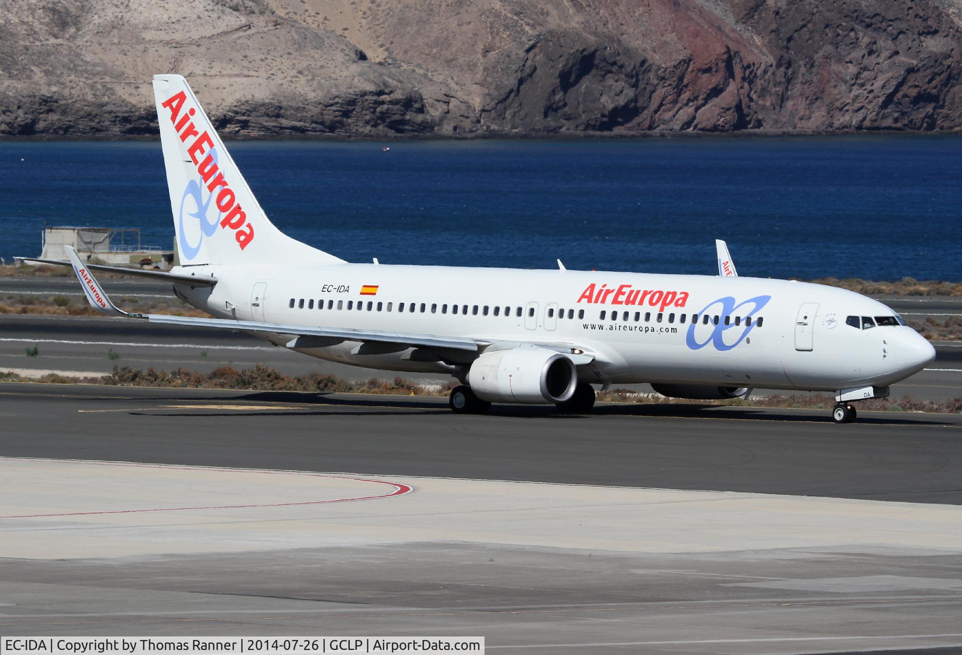 EC-IDA, 2002 Boeing 737-86Q C/N 32773, Air Europa B737