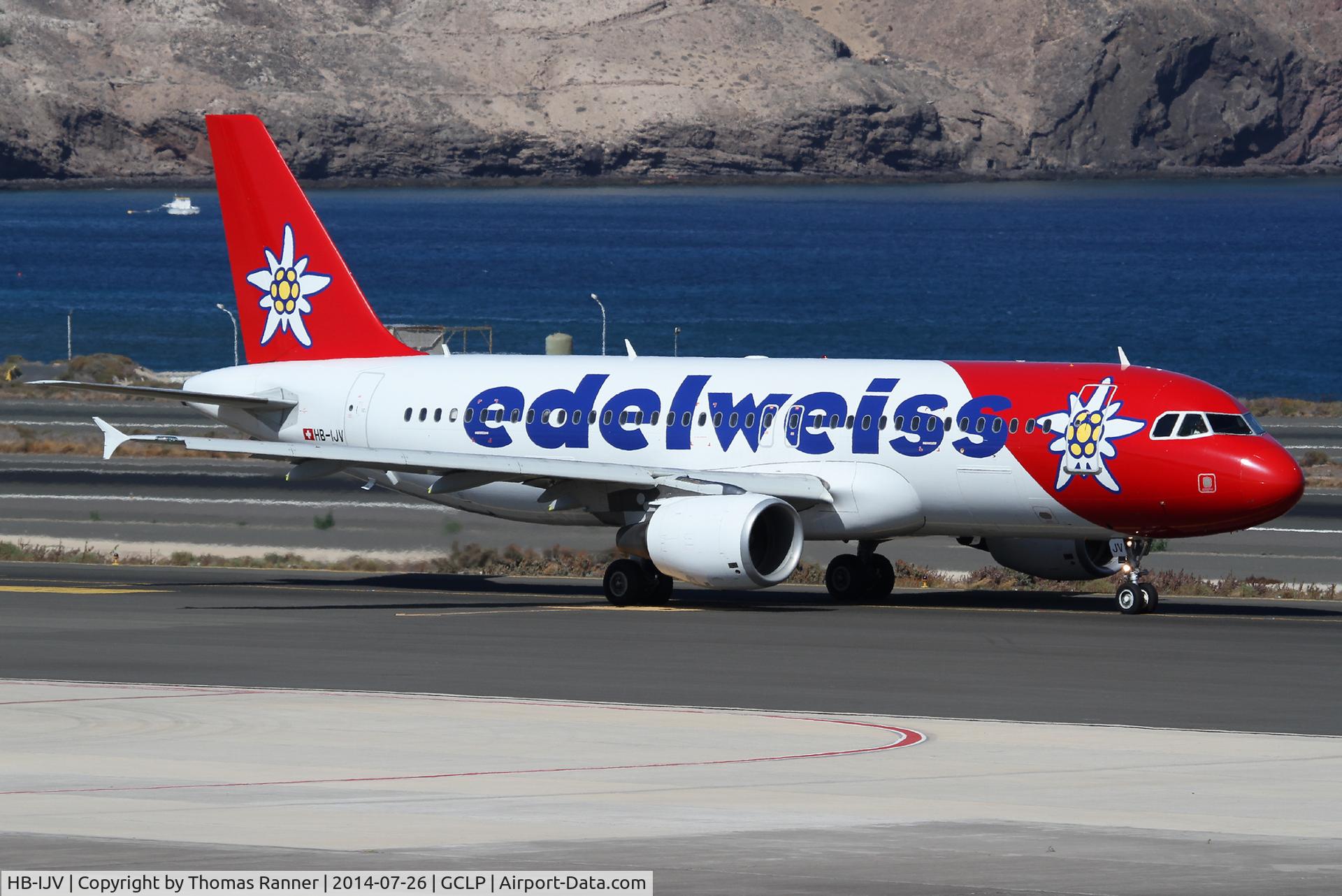 HB-IJV, 2003 Airbus A320-214 C/N 2024, Edelweiss A320