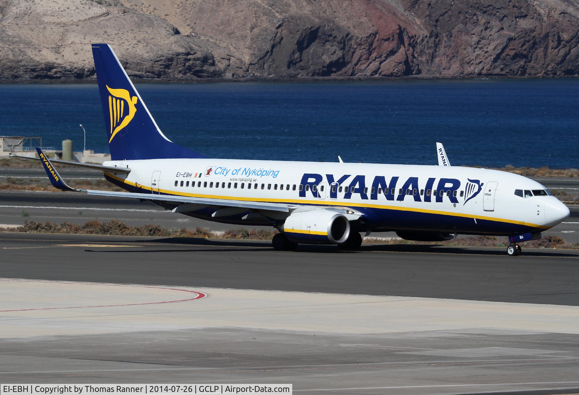 EI-EBH, 2009 Boeing 737-8AS C/N 37526, Ryanair B737