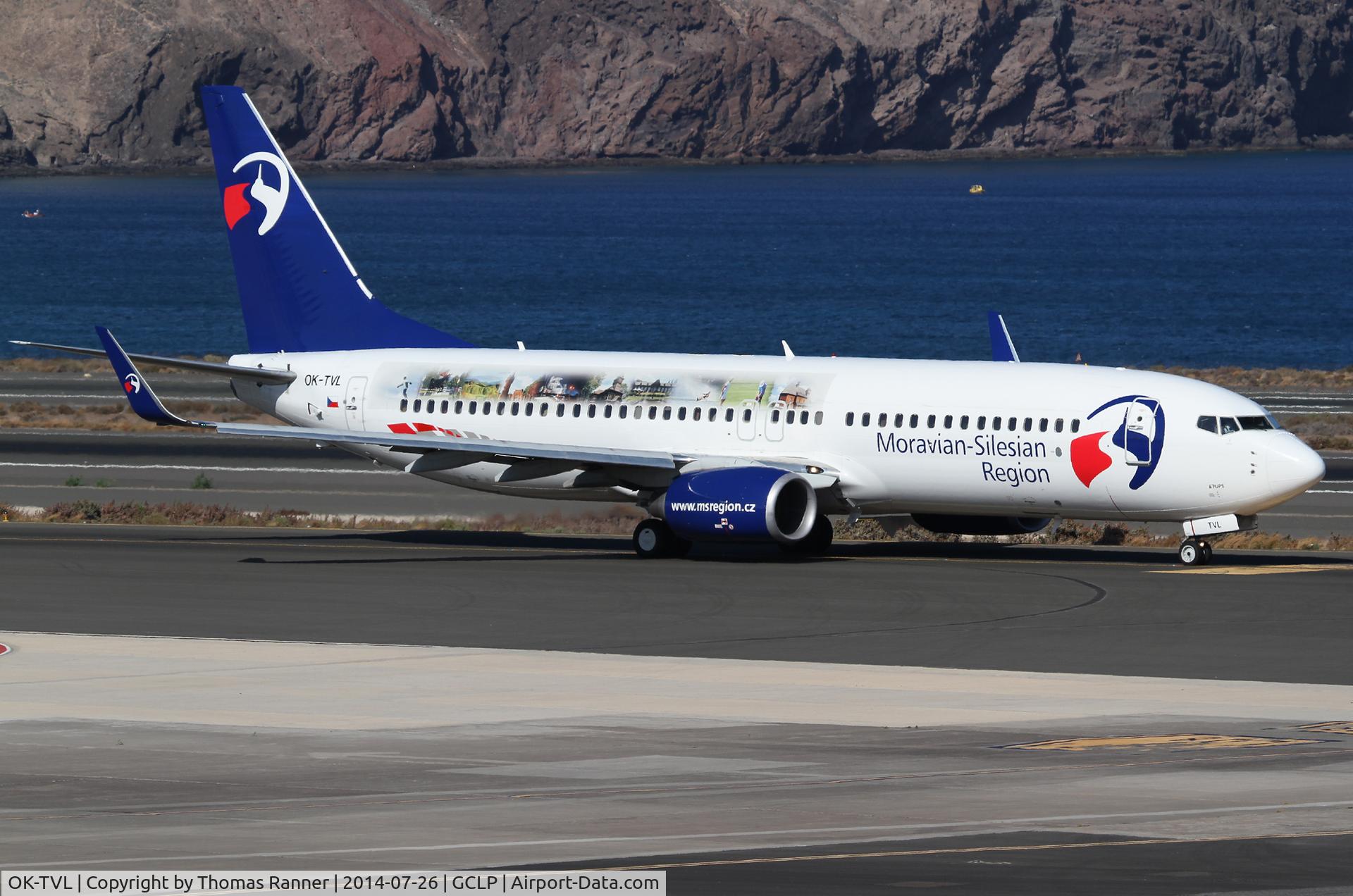OK-TVL, 2010 Boeing 737-8FN C/N 37076, Travel Service B737