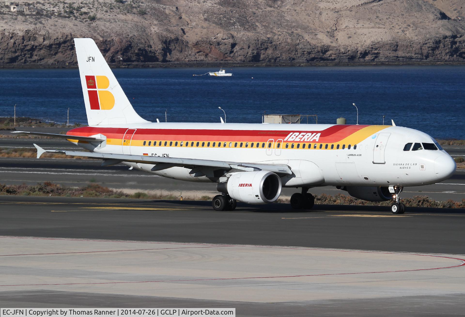 EC-JFN, 2005 Airbus A320-214 C/N 2391, Iberia A320