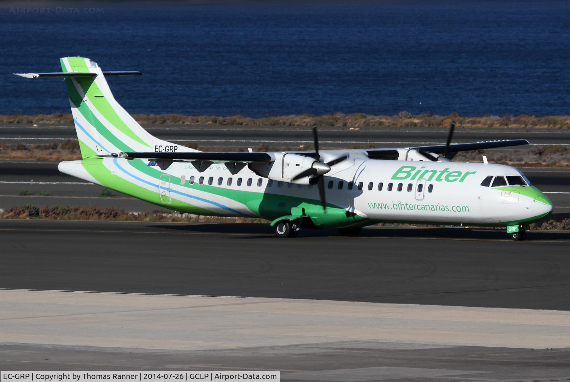 EC-GRP, 1996 ATR 72-202 C/N 488, Binter ATR72