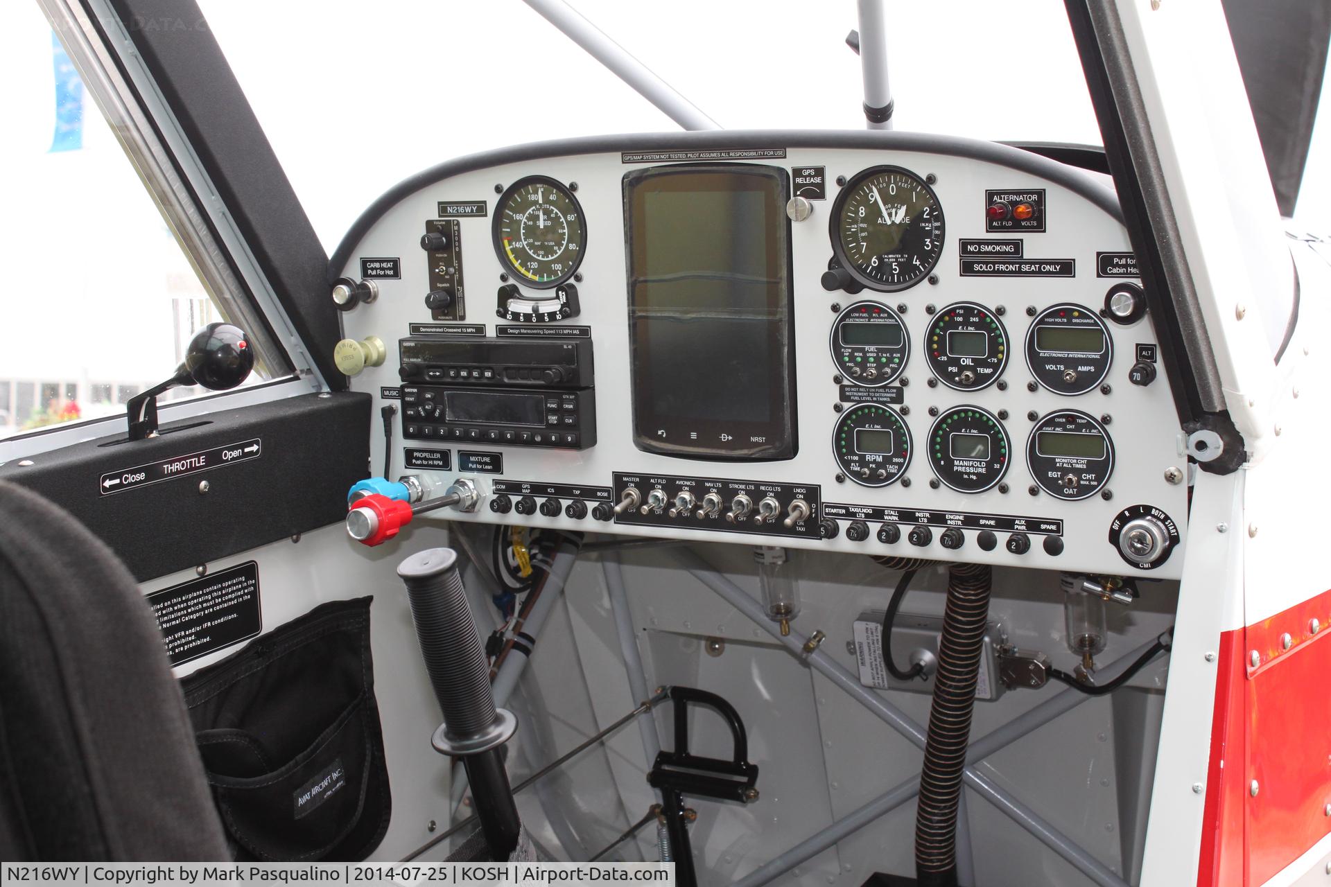 N216WY, 2014 Aviat A-1C-180 Husky C/N 3216, Aviat A-1C-180