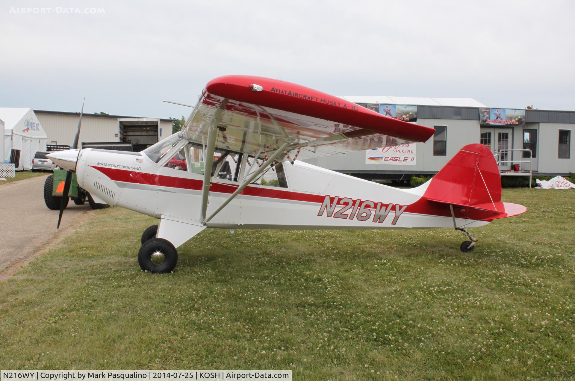 N216WY, 2014 Aviat A-1C-180 Husky C/N 3216, Aviat A-1C-180