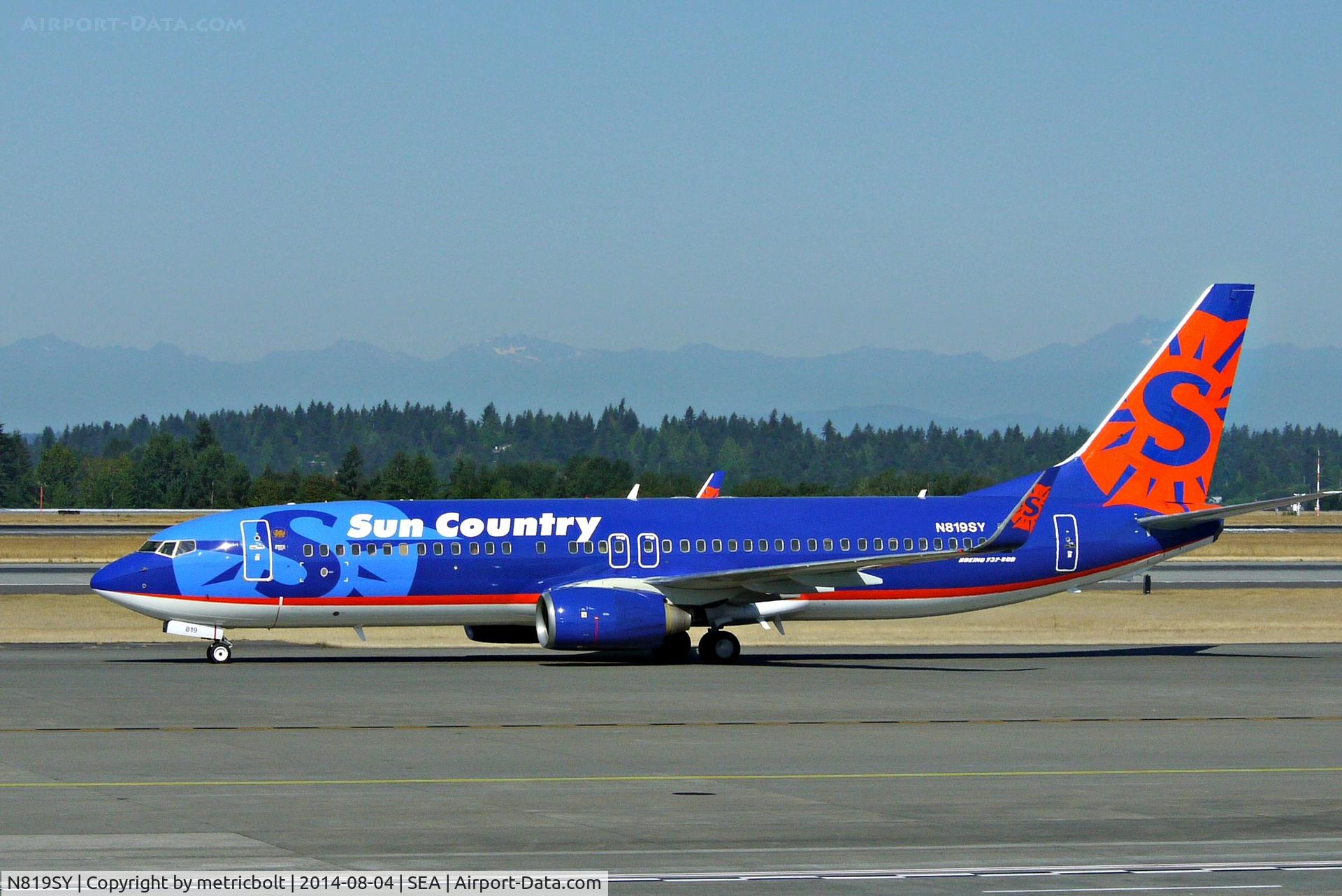 N819SY, 2006 Boeing 737-86N C/N 34254, at SeaTac