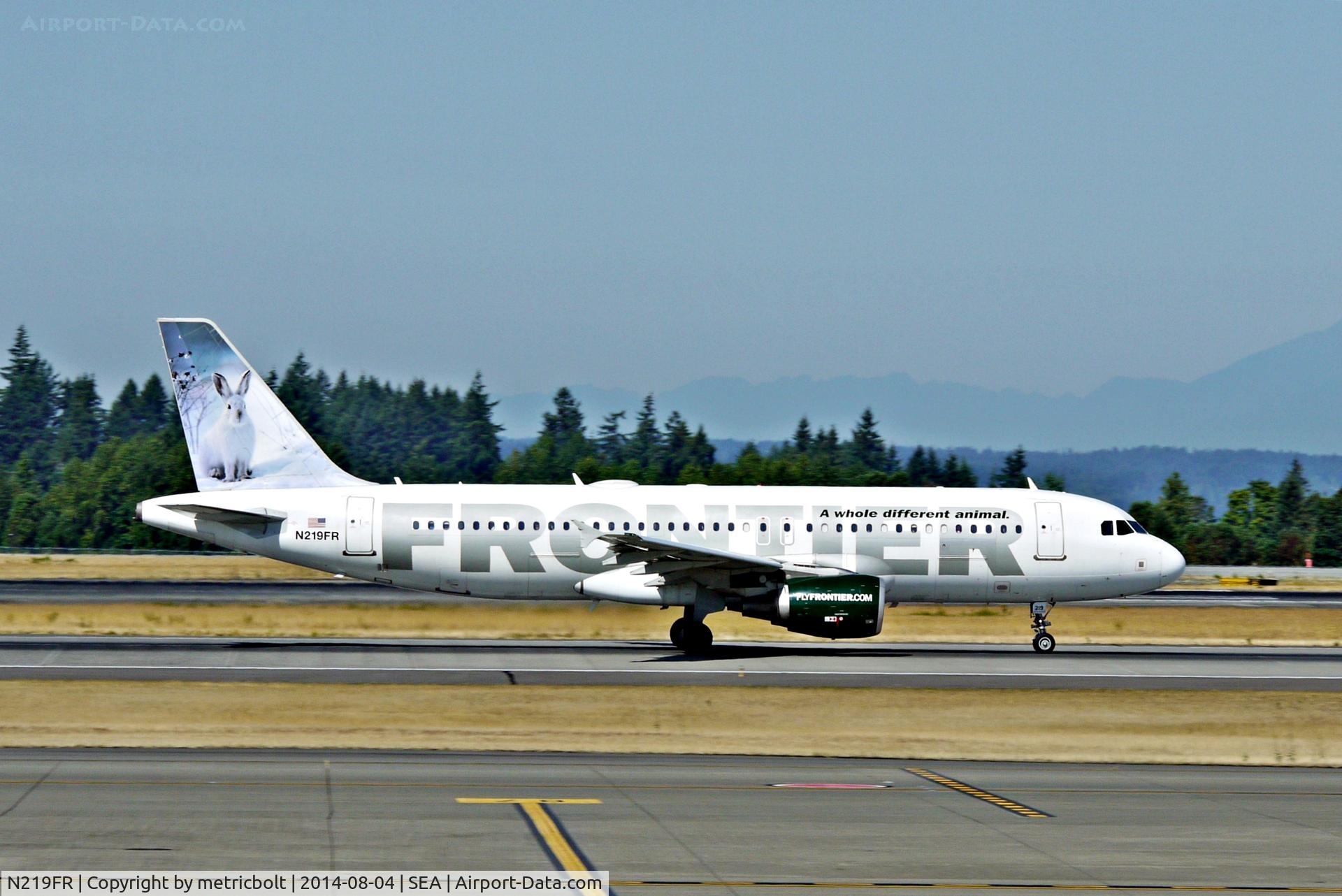 N219FR, 2002 Airbus A320-214 C/N 1860, 