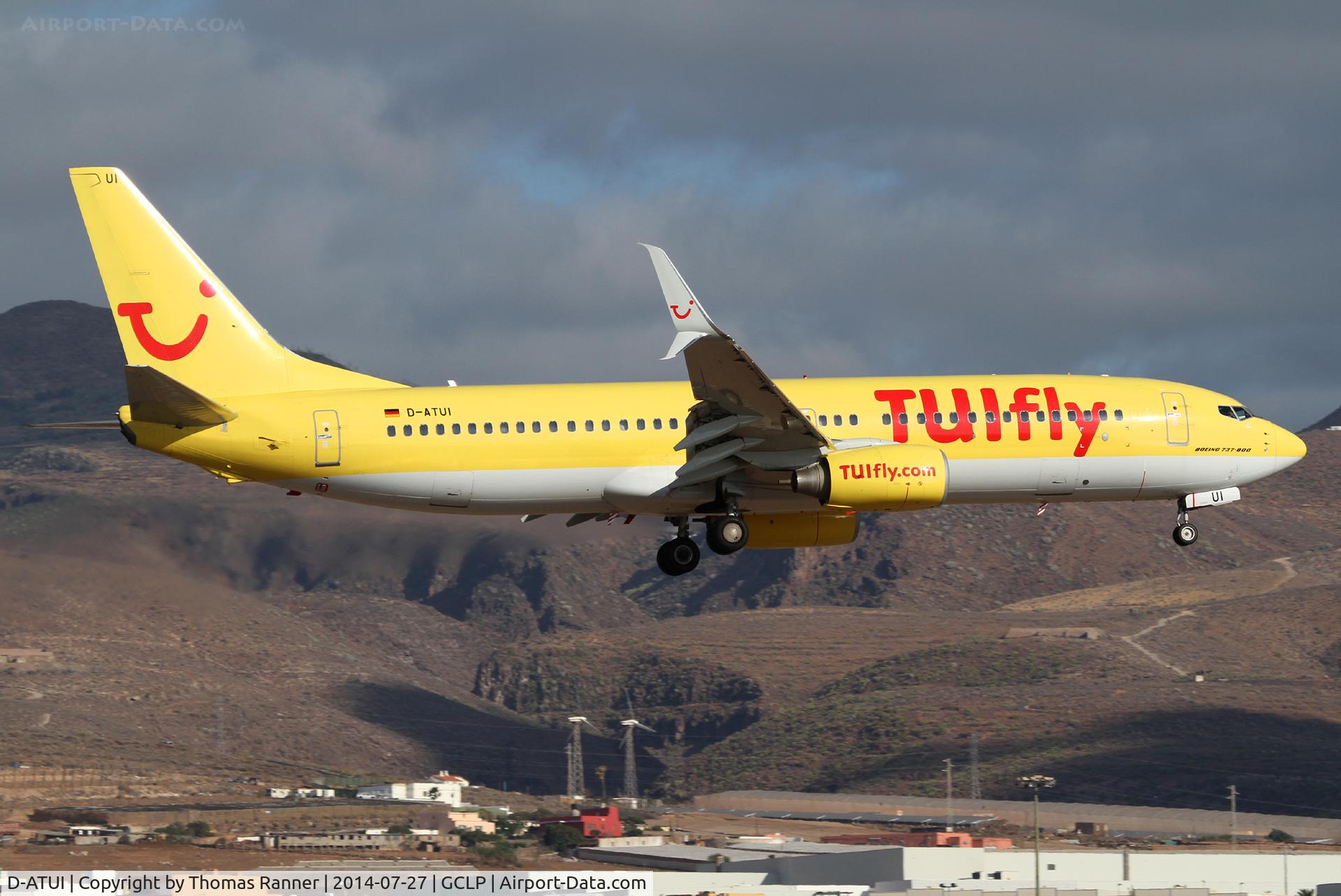D-ATUI, 2011 Boeing 737-8K5 C/N 37252, TUIFly B737
