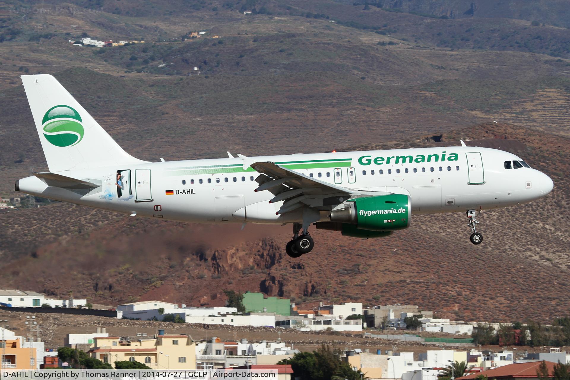 D-AHIL, 2008 Airbus A319-112 C/N 3589, Germania A319