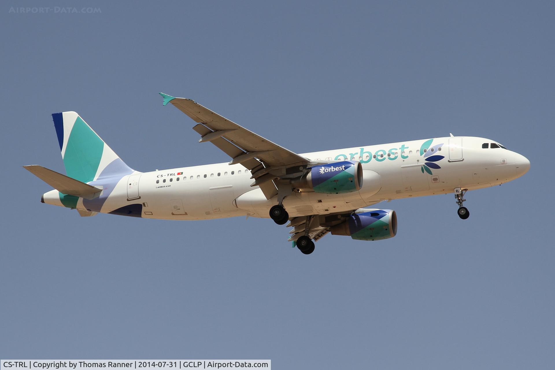 CS-TRL, 2008 Airbus A320-214 C/N 3758, Orbest A320