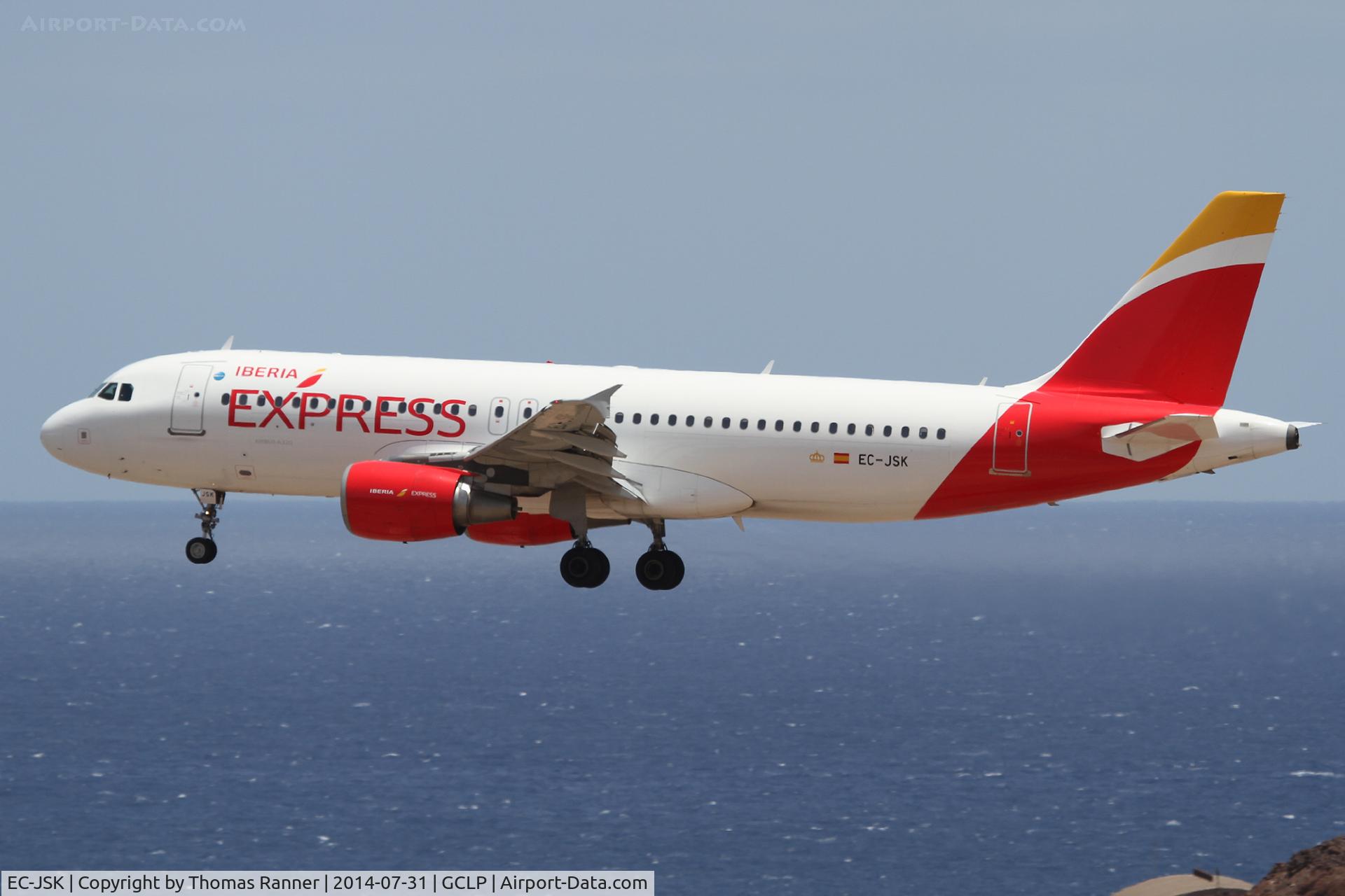 EC-JSK, 2006 Airbus A320-214 C/N 2807, Iberia Express A320