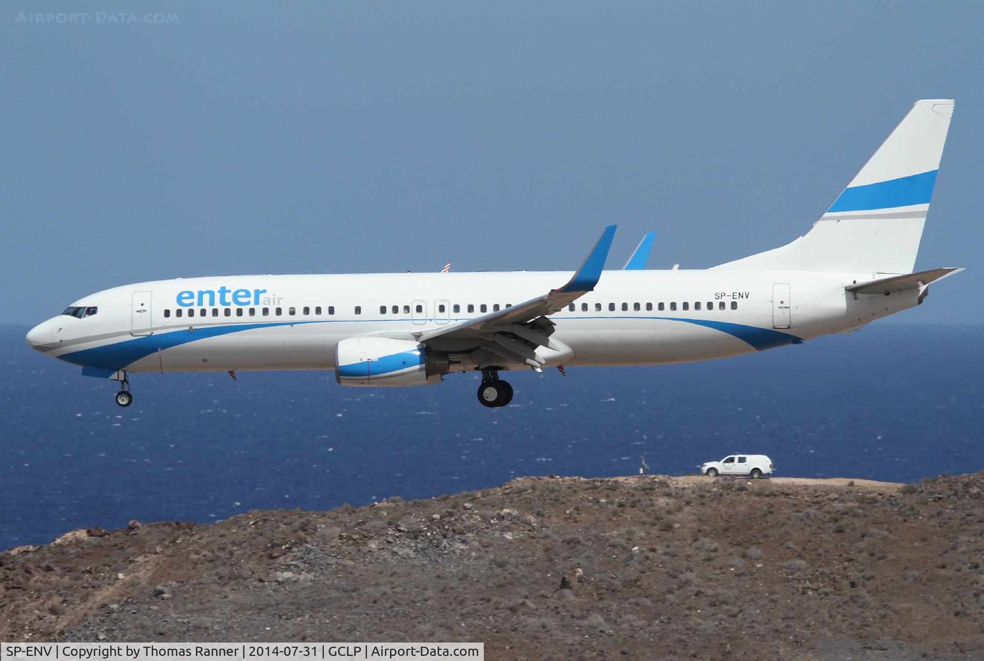 SP-ENV, 2003 Boeing 737-8BK C/N 33014, Enter Air B737