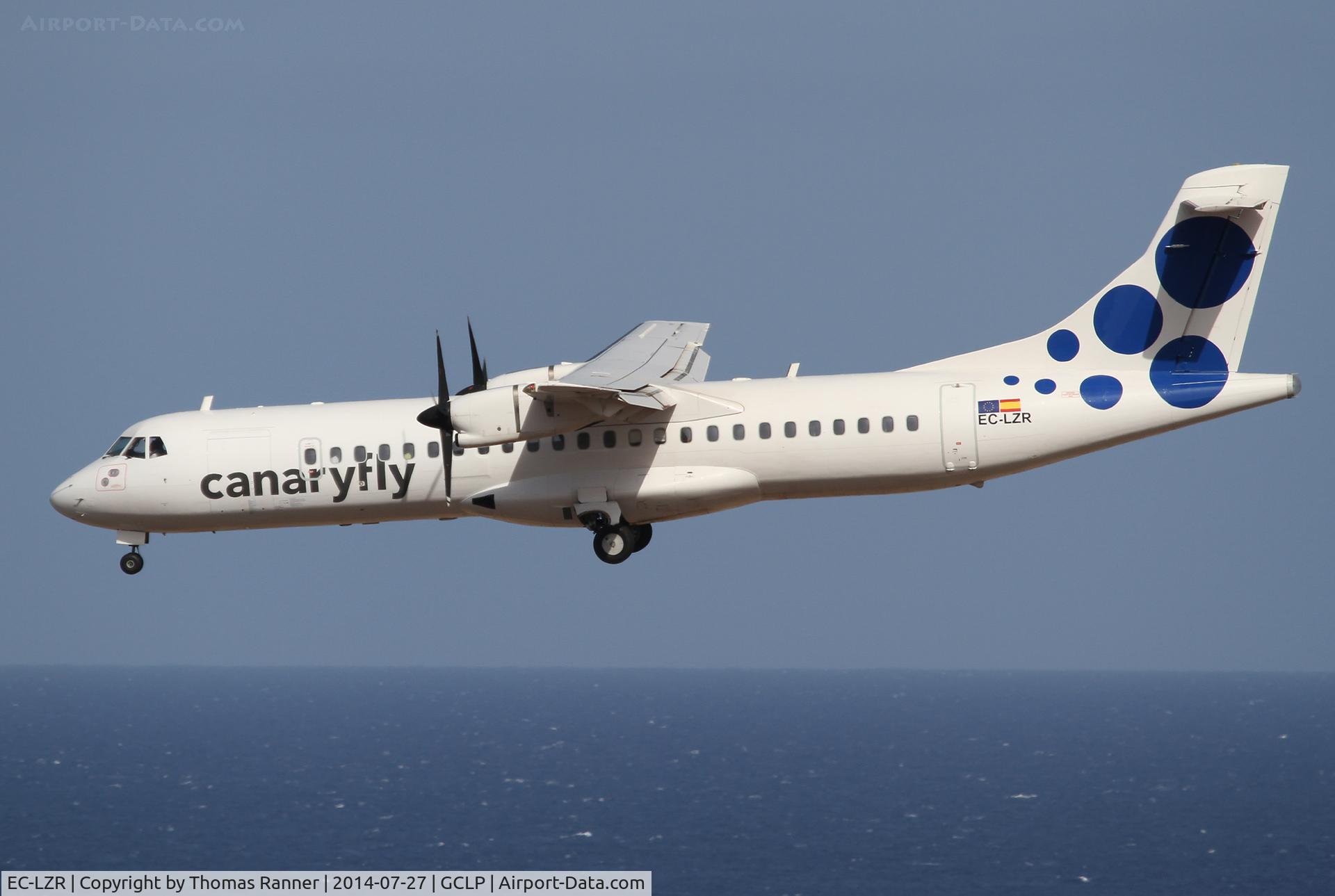 EC-LZR, 1995 ATR 72-202 C/N 441, Canaryfly ATR72