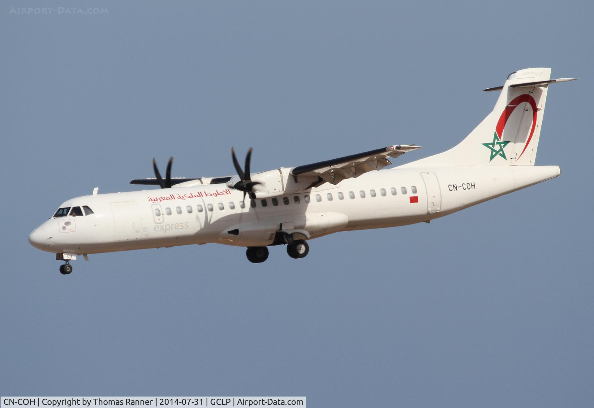 CN-COH, 2012 ATR 72-600 (72-212A) C/N 1034, RAM Express ATR72