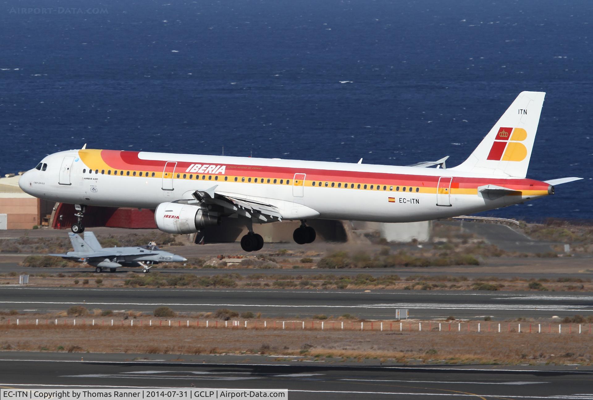 EC-ITN, 2003 Airbus A321-212 C/N 2115, Iberia A321