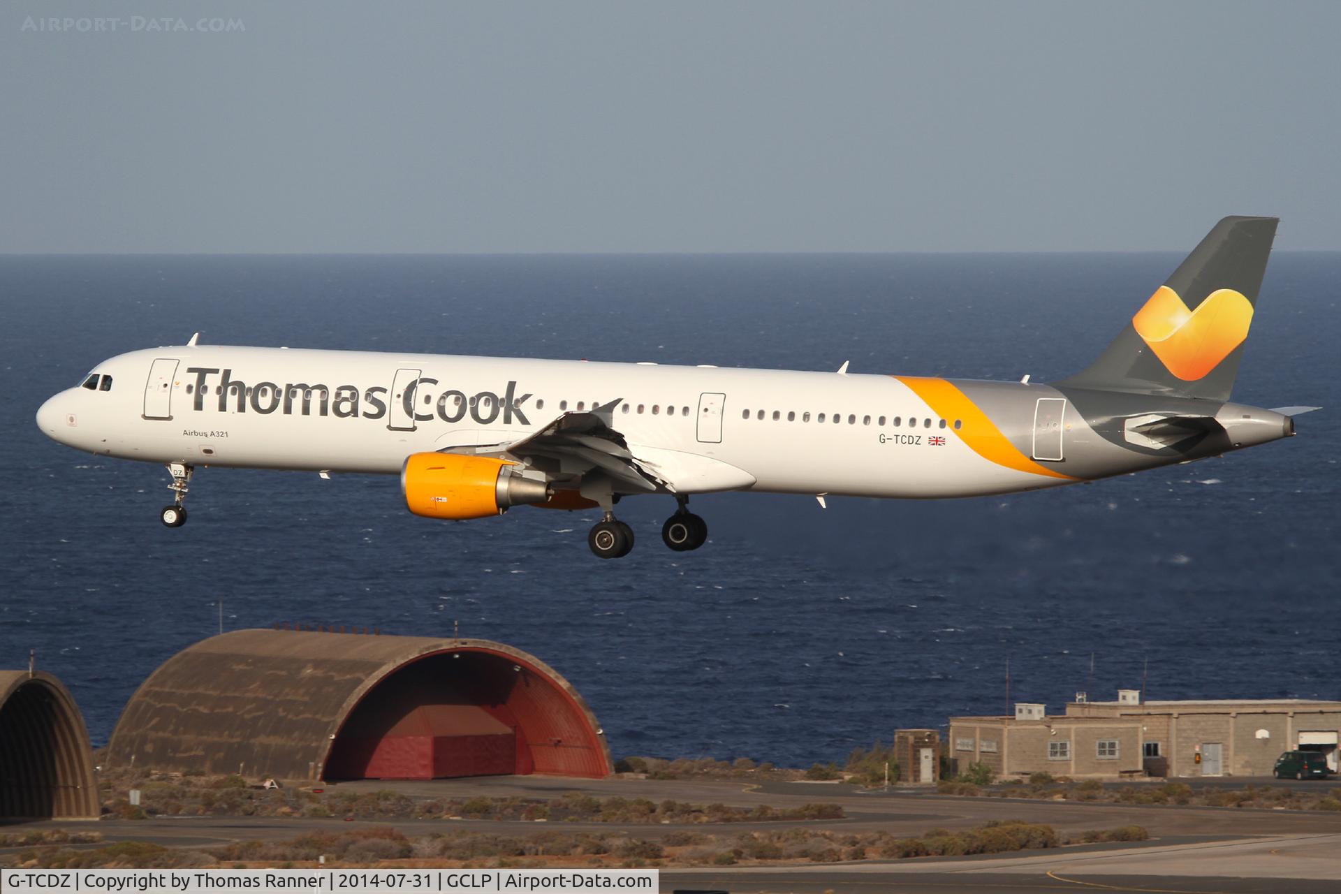 G-TCDZ, 1999 Airbus A321-211 C/N 1006, Thomas Cook A321